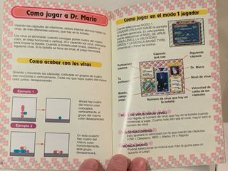 Manual Tetris & Dr Mario SNES PAL Version