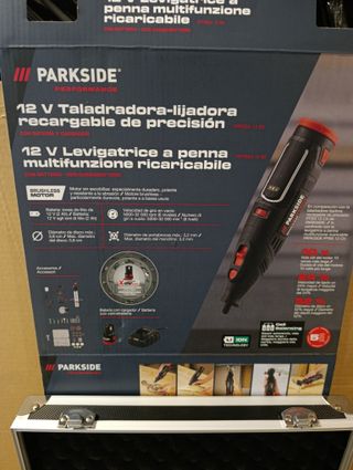 Amoladora Taladradora Lijadora 12v Parkside