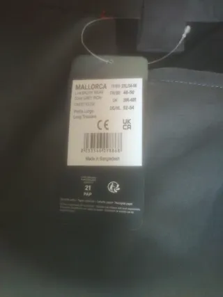 Pantalones U-Power XXL Gris