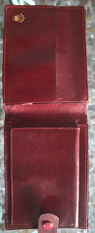 Portafoglio Rolex Originale Vintage