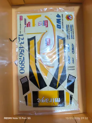 Auto RC Mirage 4x4WD Academy Vintage nuova