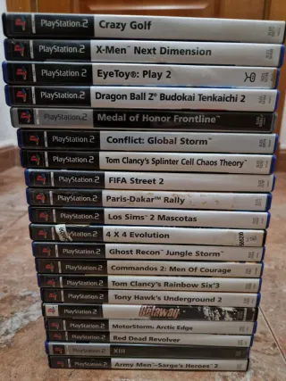 Console PlayStation 2 nera + 17 giochi