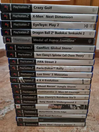 Console PlayStation 2 nera + 17 giochi