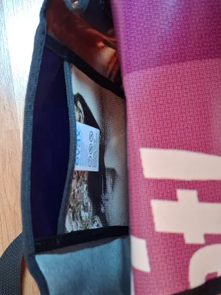 Bolso bandolera Vaho Trashion verde/naranja