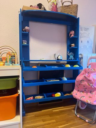 Supermercado de madera para niños