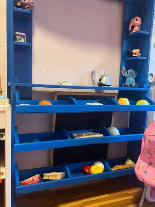 Supermercado de madera para niños