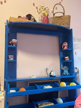 Supermercado de madera para niños