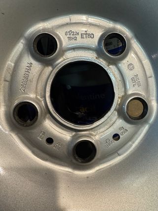 Rueda Goodyear 205/75R16C Vw crafter nueva