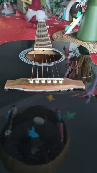 Guitarra Acústica Academy Negra