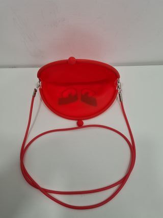 Bolso Monedero Niña Angry Birds Rojo