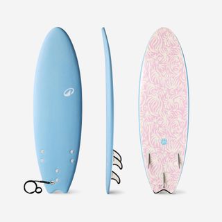 Tabla Surf de Espuma Swallow Tail 6' 49L Olaian