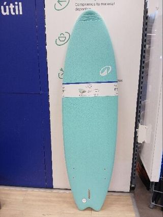 Tabla Surf Turquesa Espuma 6’6 Swallow Tail 55 l