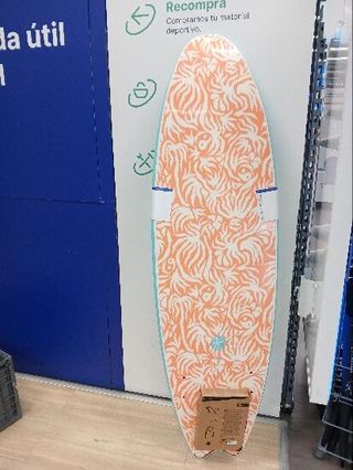 Tabla Surf Turquesa Espuma 6’6 Swallow Tail 55 l