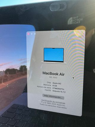 MacBook Air 2022 Apple Grigio/Argento