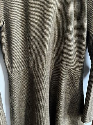 Abito sartoriale donna marrone/verde oliva