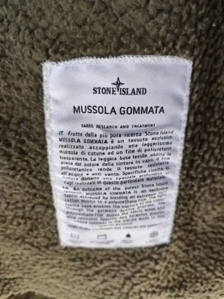 Parka Stone Island Marrone/Verde Oliva