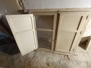 Ventana antiguo de madera