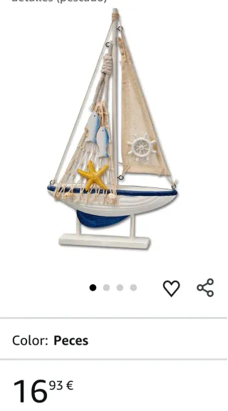 Maqueta Velero Madera Decorativo