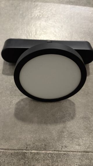 Lámpara pared negro Inspire Loya LED baño espejo