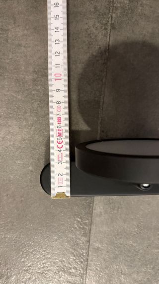 Lámpara pared negro Inspire Loya LED baño espejo