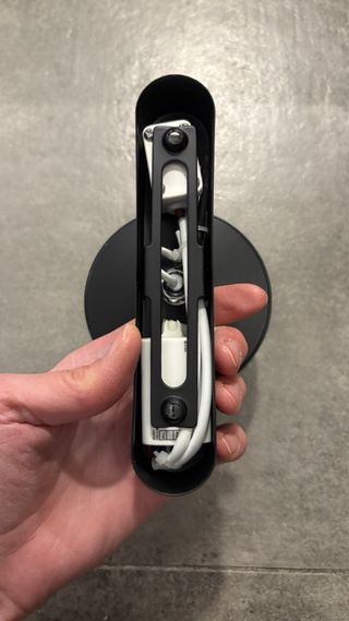 Lámpara pared negro Inspire Loya LED baño espejo