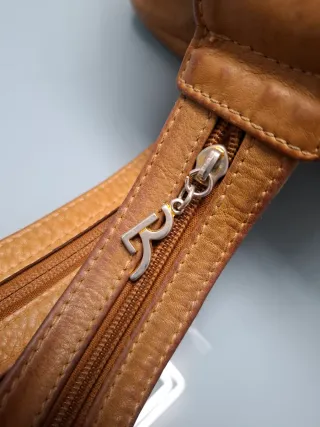 Mochila/Bolso Les Petits Joueurs Beige/Marrón