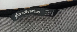 Vestido Stradivarius estampado cebra