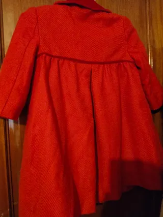 Abrigo niña El Corte Inglés talla 36 meses