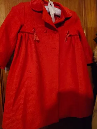 Abrigo niña El Corte Inglés talla 36 meses