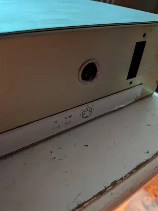 lettore cassette compatto autoreverse RCF P-RA44