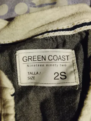 Camiseta Green Coast Gris Talla S