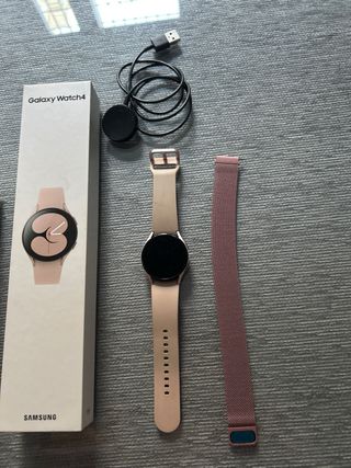 Samsung Galaxy A32 5G Morado y Galaxy watch 4