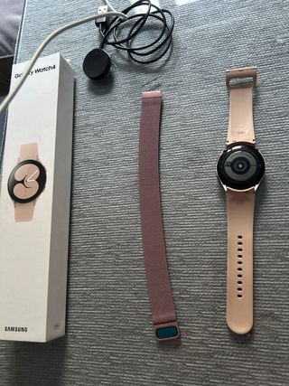 Samsung Galaxy A32 5G Morado y Galaxy watch 4