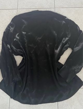 Black Bershka Shirt 90s