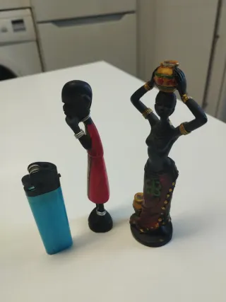 Figuras africanas de madera