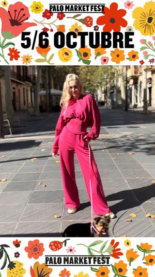 Conjunto para mujer de tejido de punto con corsé.