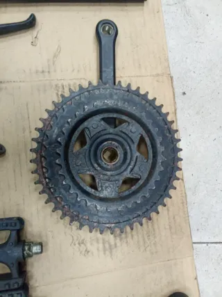 Lote componentes bicicleta