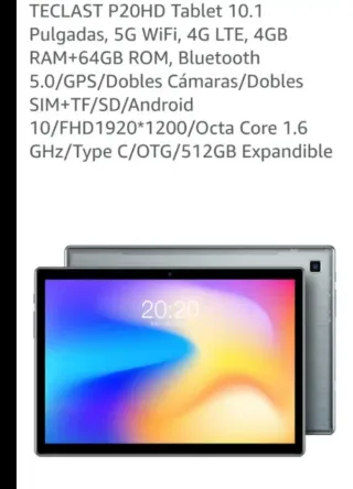 Tablet Teclast da 10'