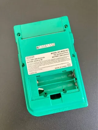 Cover Game Boy Pocket Verde Nintendo