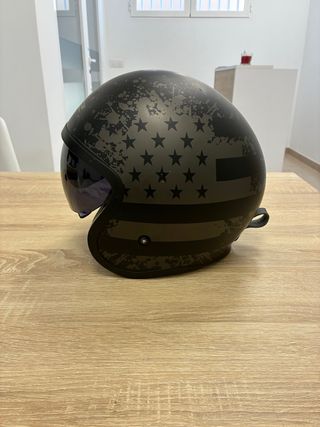 Casco Moto Estilo Americano