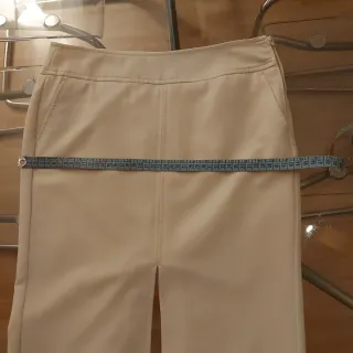 Gonna longuette beige