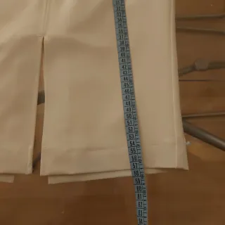 Gonna longuette beige