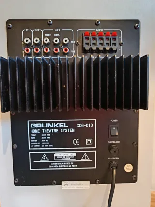 Sistema Cine en Casa Grunkel CCG-01D