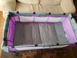 Cuna de viaje Asalvo Baby morada