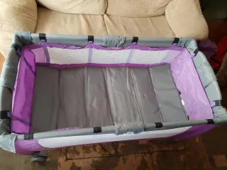 Cuna de viaje Asalvo Baby morada