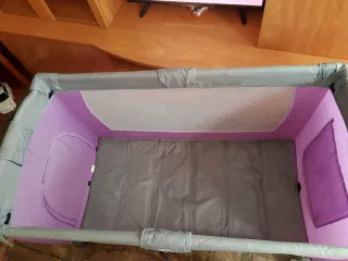 Cuna de viaje Asalvo Baby morada