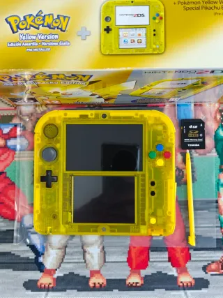 Nintendo 2DS Edición Pikachu FORMATEADA Como nueva