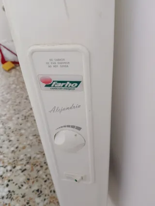 Radiador Eléctrico Farho Blanco