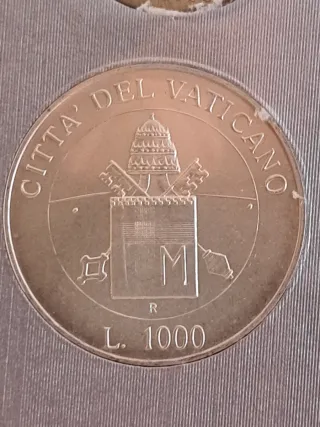 Serie divisionale Vaticano 2000 Anno Santo Argento