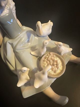 Figura Lladró Niña con Patos